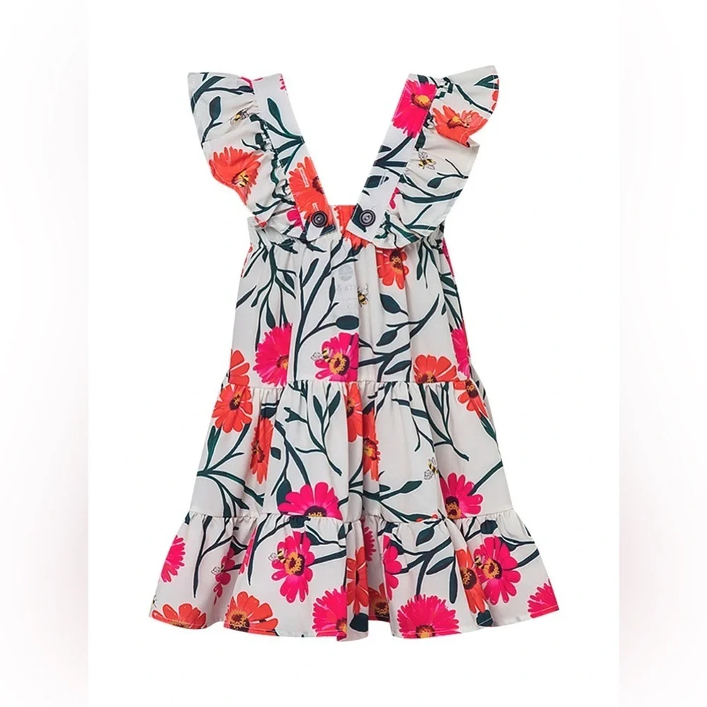 Pepita & Me CORISSIA DRESS in Abi Flora Print Sz 2 Years